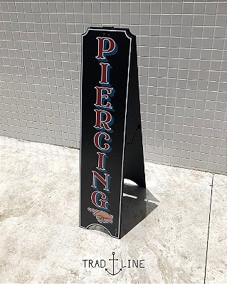 Cavalete TATTOO PIERCING