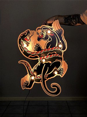 Panther Snake Iluminada