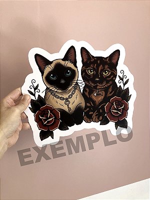 Retrato personalizado simples