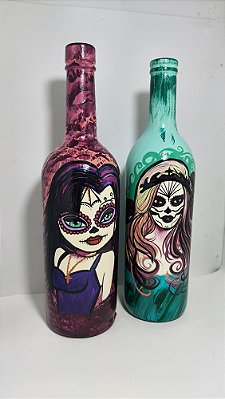 Catrina Mexicana Roxa