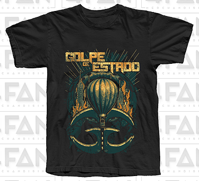 Golpe de Estado - Camiseta - Rock Collectors
