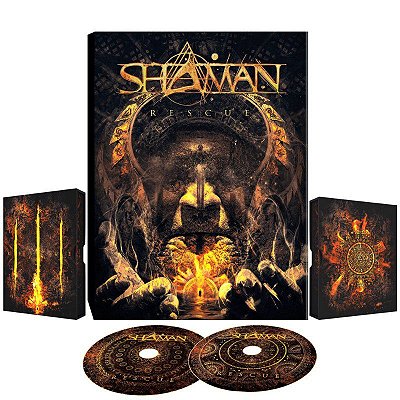 Shaman - CD/DVD - "Rescue" - Digipack Luxo