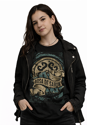 Camiseta - Rosa de Saron - Flag