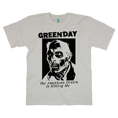Camiseta - Green Day Brasil - "The American Dream Is Killing Me"