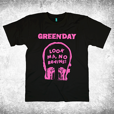 Green Day Brasil - Camiseta - Look Ma, No Brains