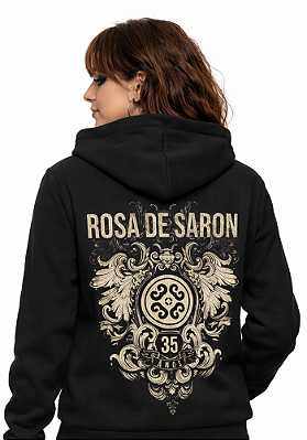 Blusa Moletom c/ Zíper - Rosa de Saron - 35 Anos