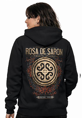 Blusa Moletom c/ Zíper - Rosa de Saron - 1988