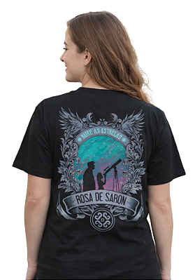 Camiseta - Rosa de Saron - Mire as Estrelas