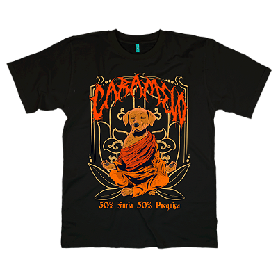 Camiseta Caramelo 50% Fúria 50% Preguiça