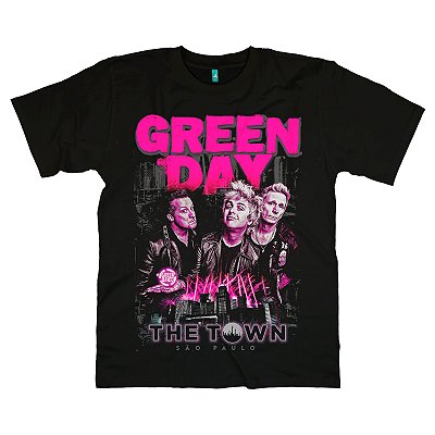 Camiseta - Green Day Brasil - The Town