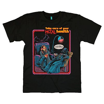 Camiseta - Metal Health (Darth Vader + Ozzy Osbourne)