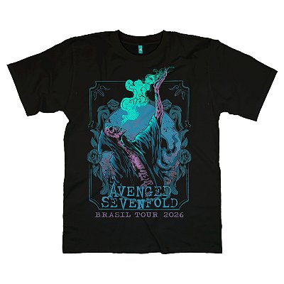 Camiseta Avenged Sevenfold Brasil Tour 2026