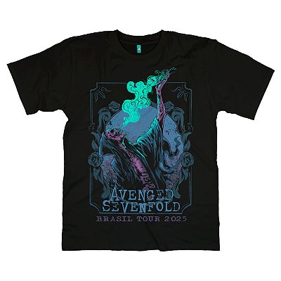 Camiseta Avenged Sevenfold Brasil Tour 2025