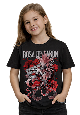 Camiseta Infantil - Rosa de Saron - "Fênix"