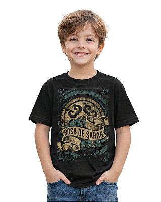 Camiseta Infantil - Rosa de Saron - Flag