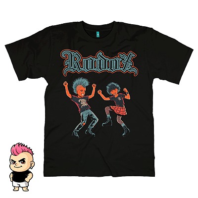 Camiseta Infantil - Rodox - Punk Kids