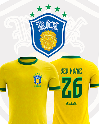 [Pré-Venda] Camisa Futebol - Rodox - Brasil Copa 2026