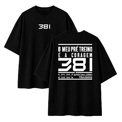 Oversized - 381 - Coragem [Preta]