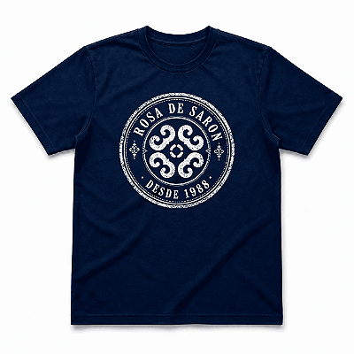 Camiseta - Rosa de Saron - Seal [Azul Marinho]
