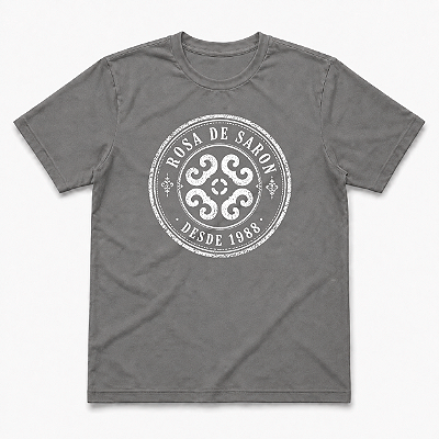 Camiseta - Rosa de Saron - Seal [Cinza]