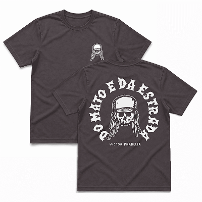 Camiseta - Victor Pradella - Caveira [Chumbo]