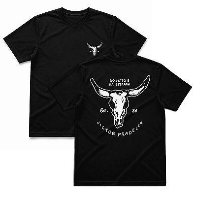 Camiseta - Victor Pradella - Crânio [Preto]
