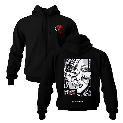Blusa Moletom c/ Zíper - Oficina G3 - Espelhos Mágicos