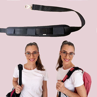 Ombreira para Alças - Mochilas, Bolsas, Bandoleiras