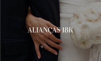 alianças 18k