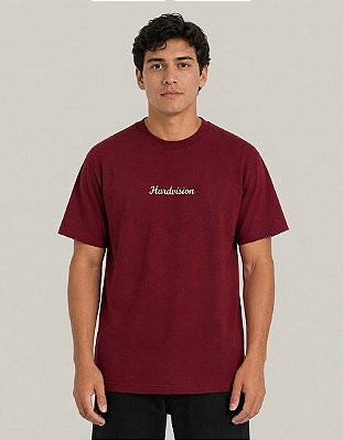 Camiseta Bordô Porcelana