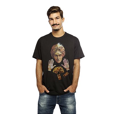 Camiseta Streetwear Preta Future Vintage - Manga Curta