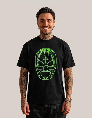 Camiseta Preta Lucha Libre