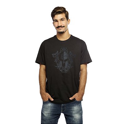Camiseta Streetwear Preta Elmo - Manga Curta