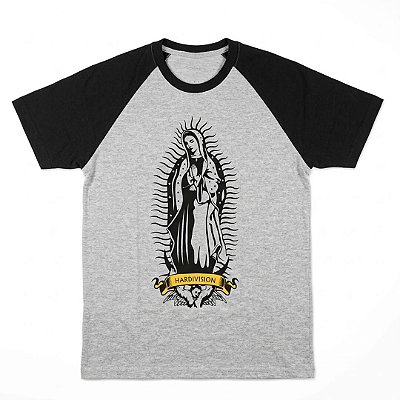 Camiseta Raglan Cinza Guadalupe