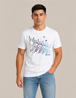 Camiseta Branca Elvis