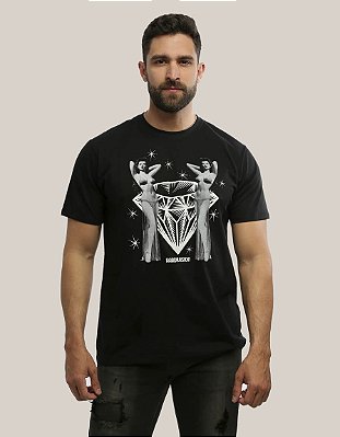 Camiseta Preta Burlesque