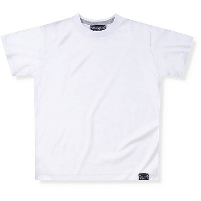 CAMISETA INFANTIL UNISSEX DRY FIT BRANCA