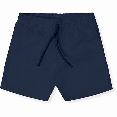 Bermuda infantil menino básica sarja marinho