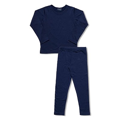 Conjunto termico calça e blusa marinho