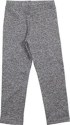 CALÇA LEGGING INFANTIL MENINA FLANELADA CINZA