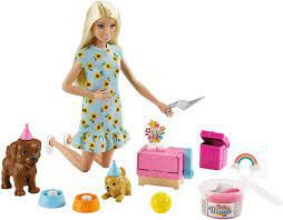 Boneca Barbie Aniversário do Cachorrinhos GXV75 - Mattel