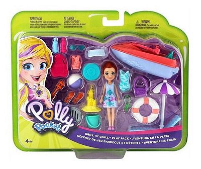 Boneca Polly Pocket Kit Fashion de Viagem Sortidos GFT92 - Mattel