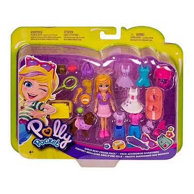 Boneca Polly Pocket Pacote Queridinho das Meninas GFP85 - Mattel