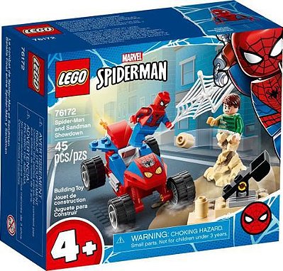 Lego Heroes Marvel Confronto Homem-Aranha e Sandeman 76172 - LEGO