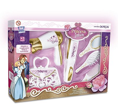 Kit de Beleza Princesa Fashion 7907 - Zuca Toys