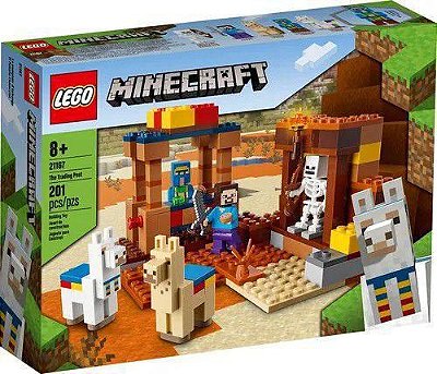 Lego Minecraft O Posto Comercial 21167 - Lego