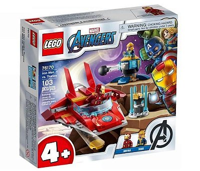Lego Avengers Iron Man Vs Thanos 76170 - Lego