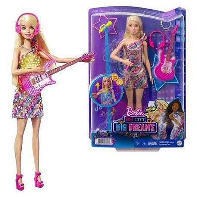 Barbie Big Dreams Cantora Malibu GYJ23 - Mattel