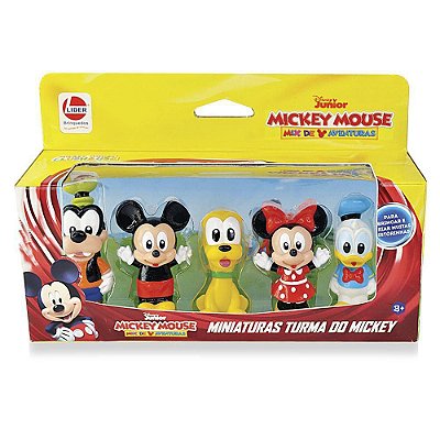 Bonecos Miniaturas Dedoches Turma do Mickey 240 - Líder