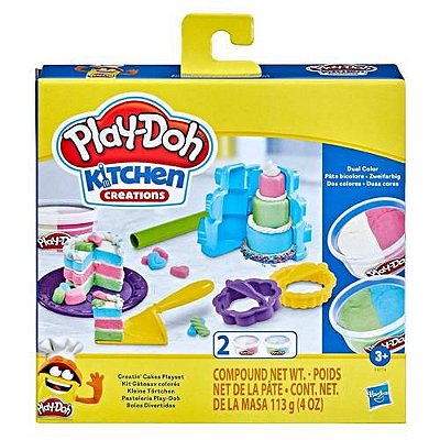 Conjunto Play Doh Bolos Divertidos F4714 - Hasbro